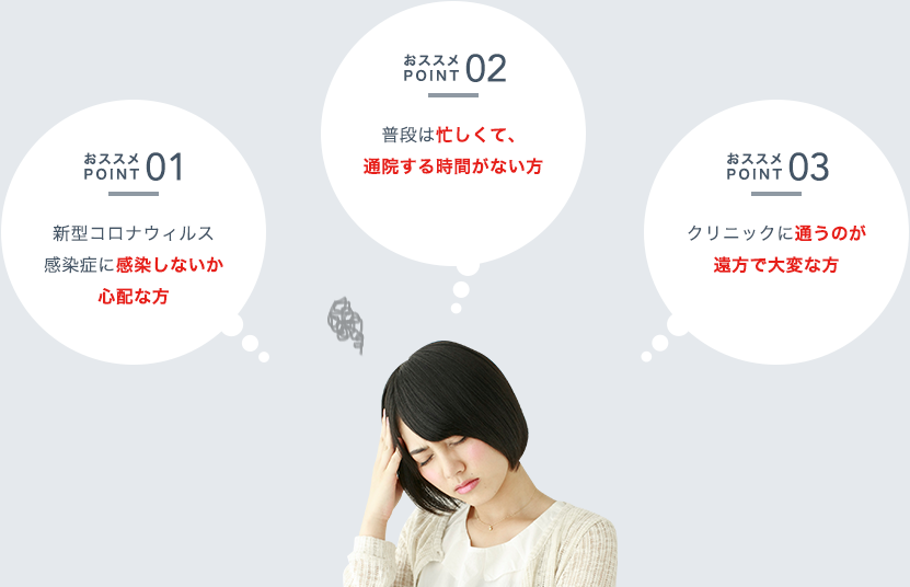 こんな患者様におススメです！